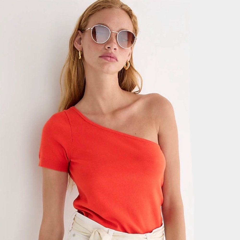 J Crew One-shoulder Stretch Sweater (new with tags)